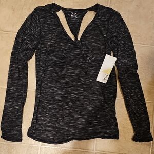 Zella Charcoal Long Sleeve Top